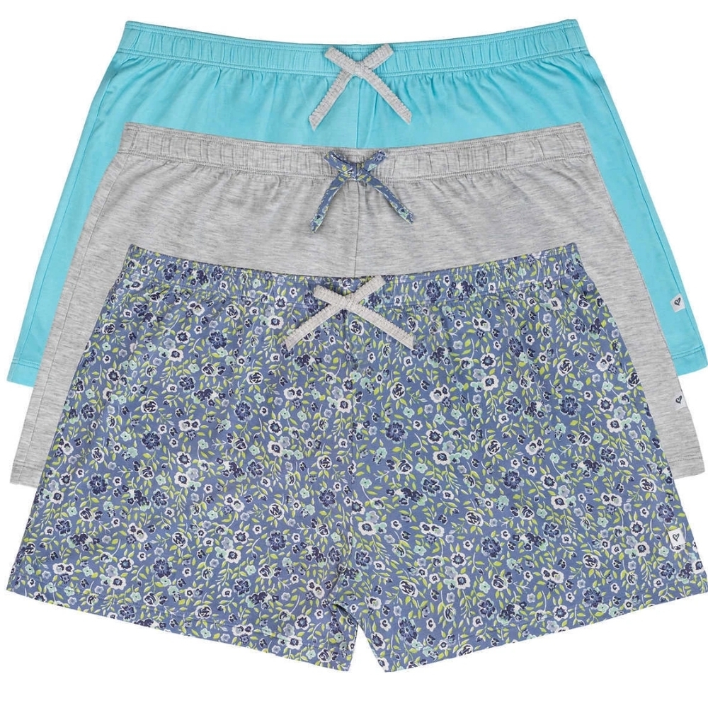 Jane and Bleecker Men's Athletic Shorts - Blue, Gray, Floral